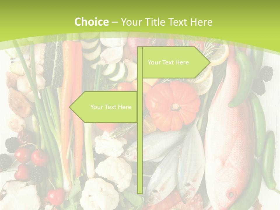 Shallots Health Closeup PowerPoint Template