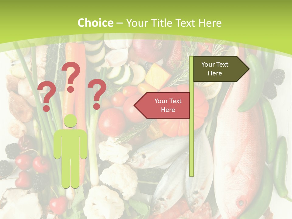 Shallots Health Closeup PowerPoint Template