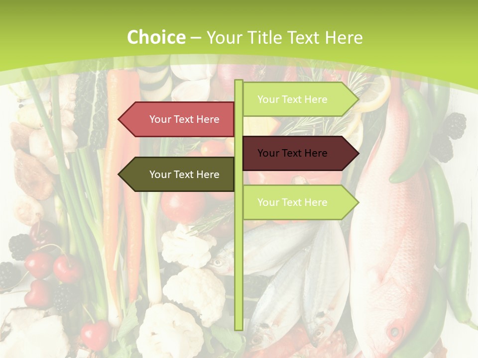 Shallots Health Closeup PowerPoint Template