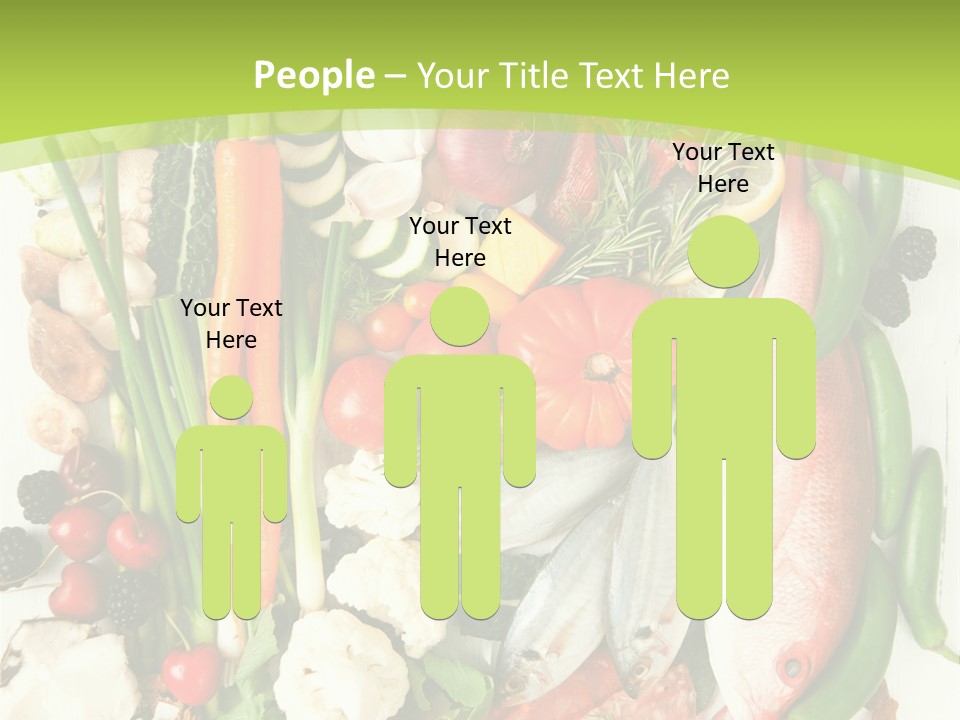 Shallots Health Closeup PowerPoint Template