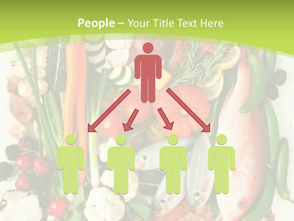 Shallots Health Closeup PowerPoint Template