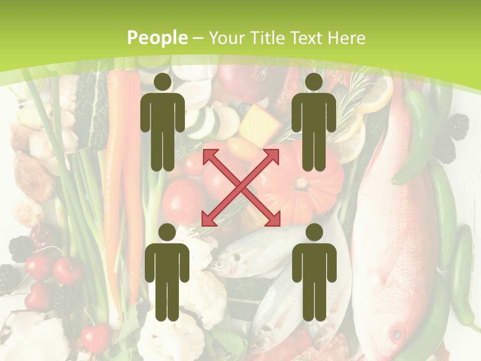 Shallots Health Closeup PowerPoint Template