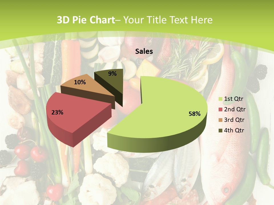 Shallots Health Closeup PowerPoint Template