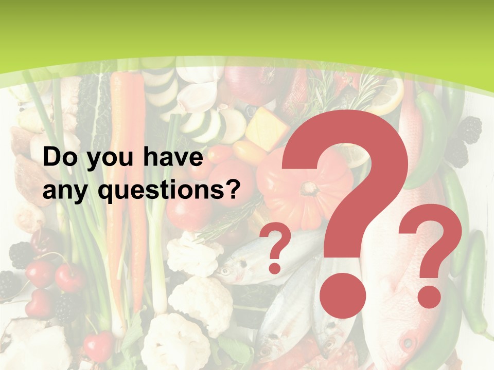 Shallots Health Closeup PowerPoint Template