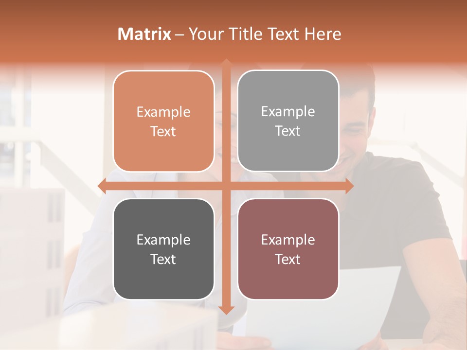 Mortgage Agent Model PowerPoint Template
