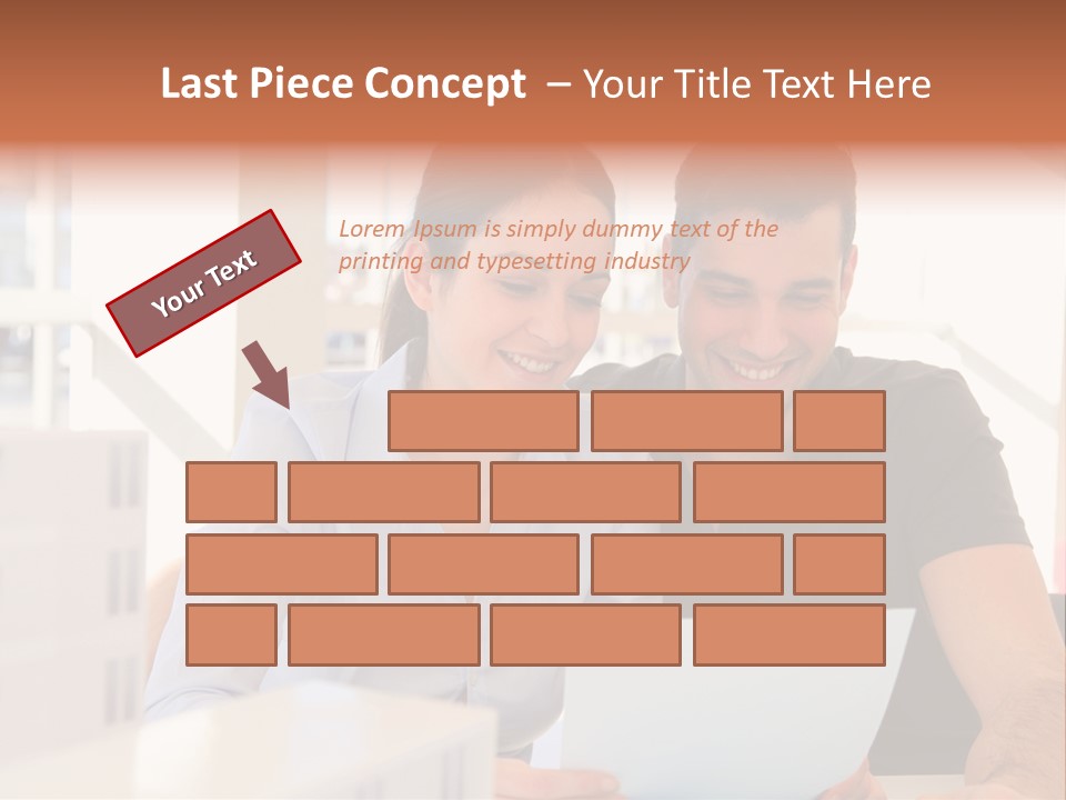 Mortgage Agent Model PowerPoint Template
