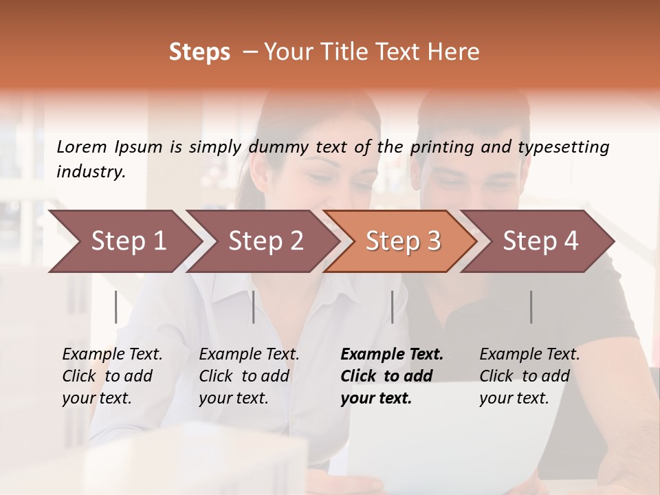 Mortgage Agent Model PowerPoint Template