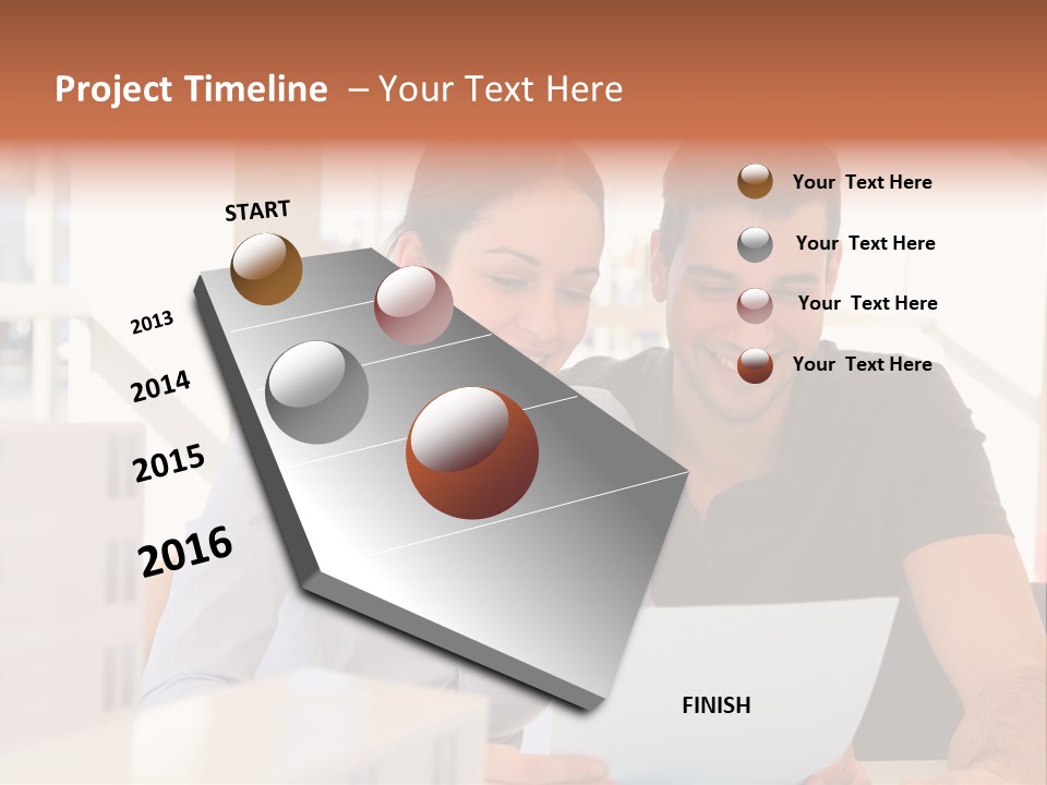 Mortgage Agent Model PowerPoint Template