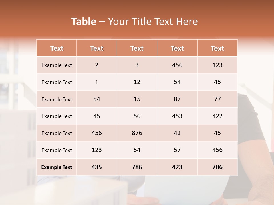 Mortgage Agent Model PowerPoint Template