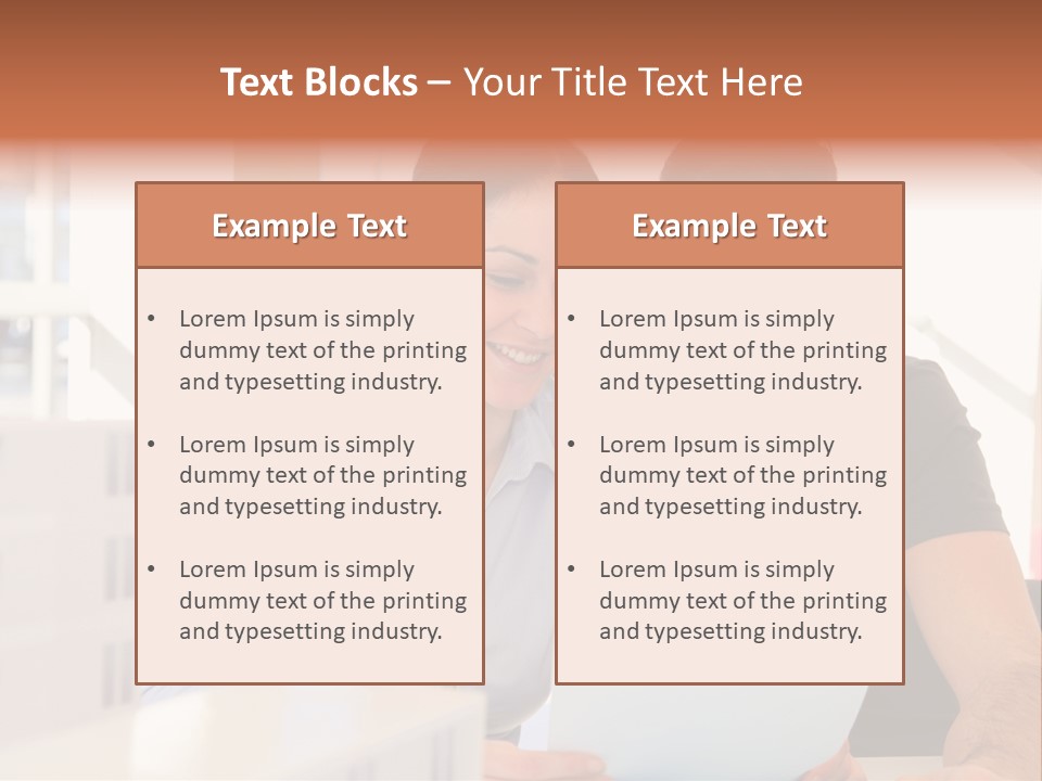Mortgage Agent Model PowerPoint Template