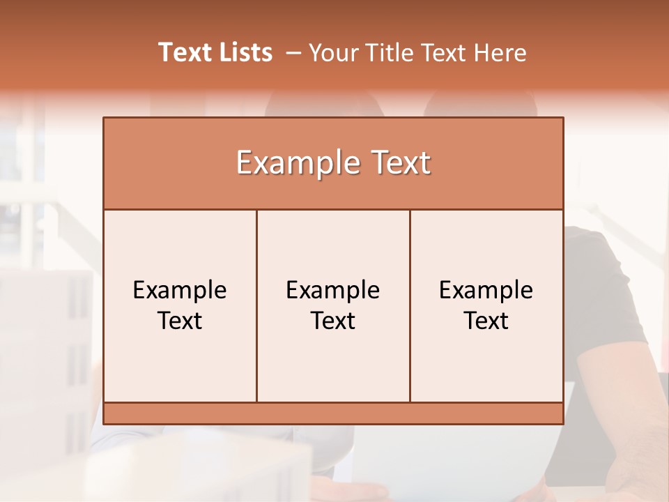 Mortgage Agent Model PowerPoint Template