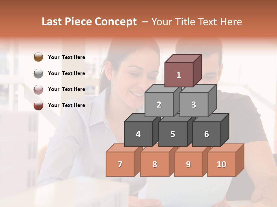 Mortgage Agent Model PowerPoint Template