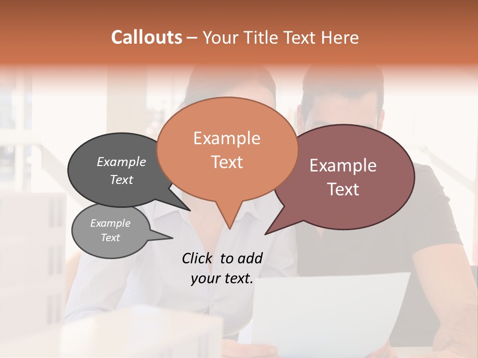 Mortgage Agent Model PowerPoint Template