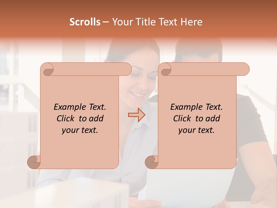 Mortgage Agent Model PowerPoint Template