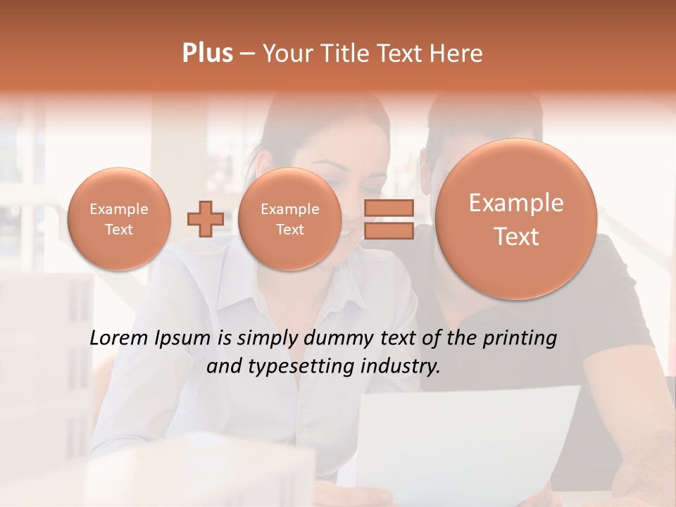 Mortgage Agent Model PowerPoint Template