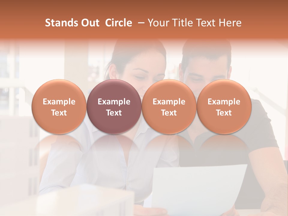 Mortgage Agent Model PowerPoint Template