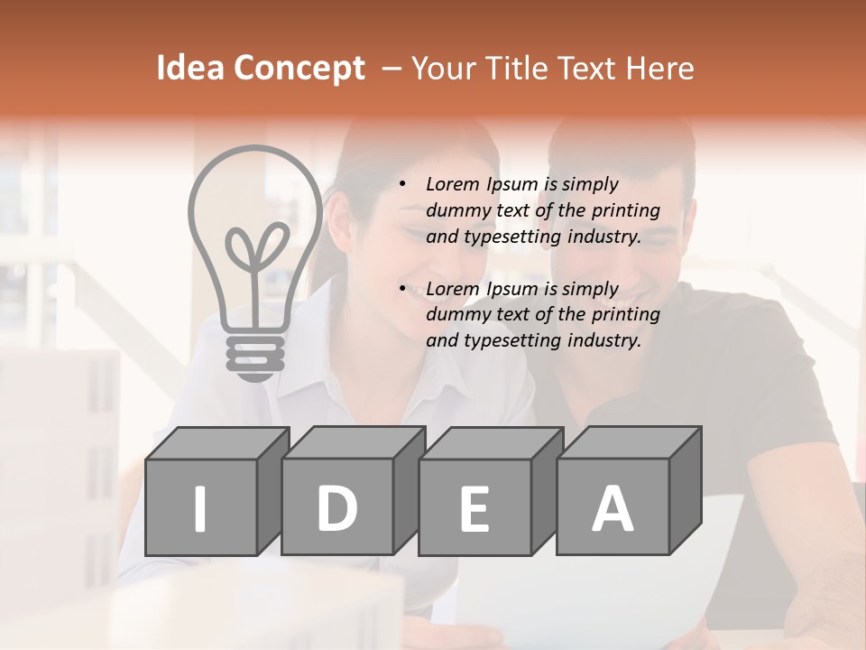 Mortgage Agent Model PowerPoint Template