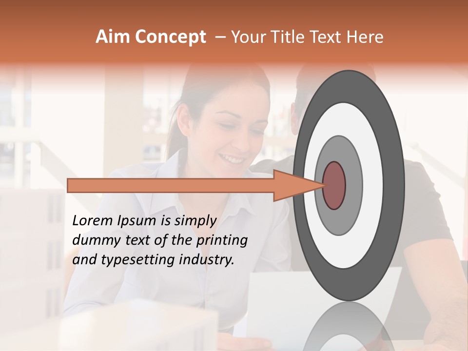 Mortgage Agent Model PowerPoint Template