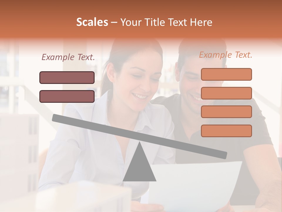 Mortgage Agent Model PowerPoint Template
