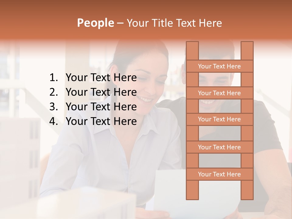 Mortgage Agent Model PowerPoint Template