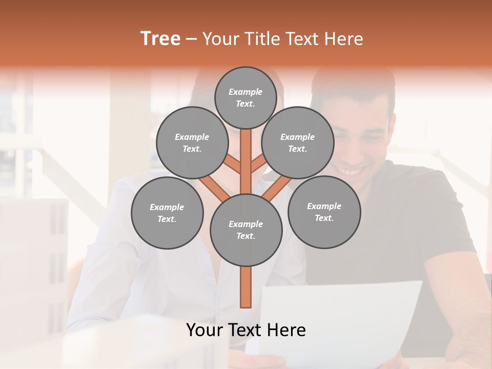 Mortgage Agent Model PowerPoint Template