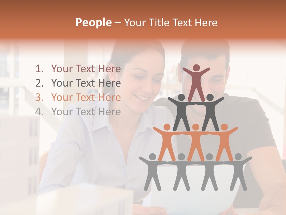 Mortgage Agent Model PowerPoint Template