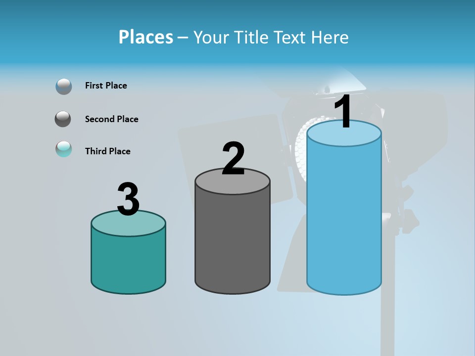Professional White Barndoor PowerPoint Template