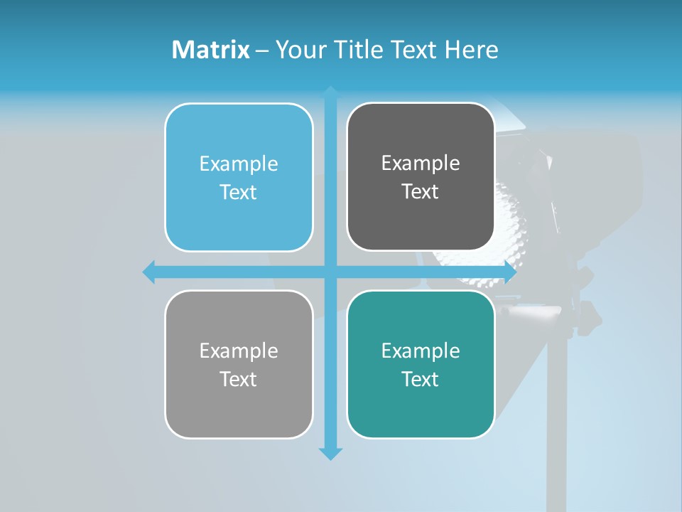 Professional White Barndoor PowerPoint Template