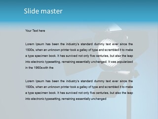 Professional White Barndoor PowerPoint Template