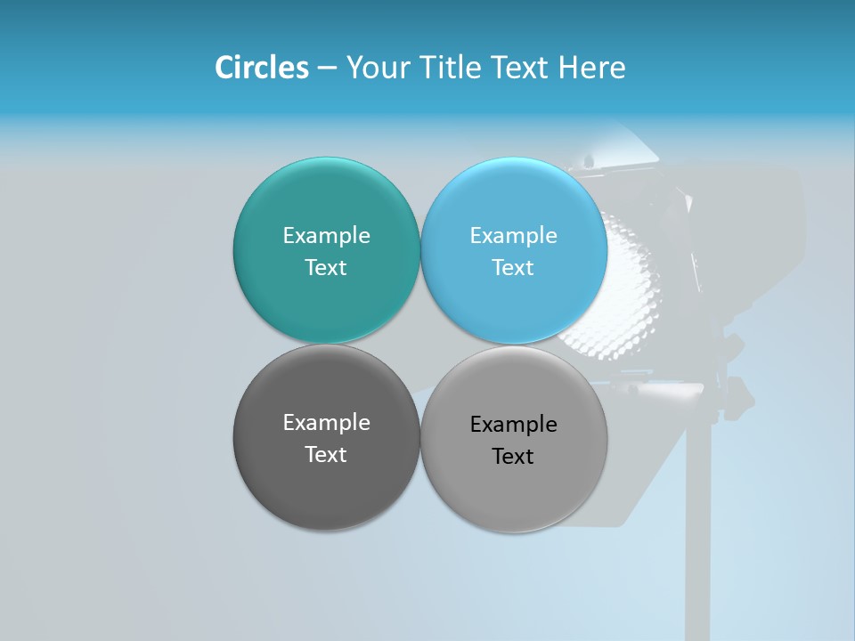 Professional White Barndoor PowerPoint Template