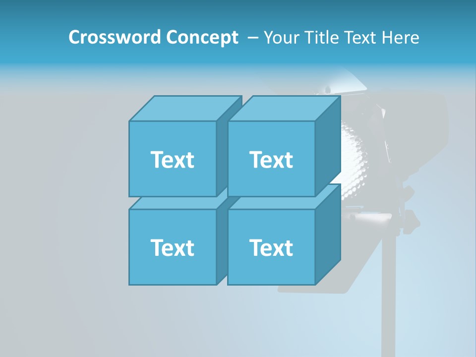 Professional White Barndoor PowerPoint Template