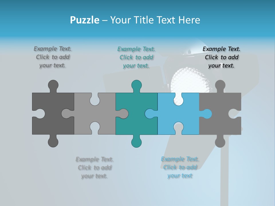 Professional White Barndoor PowerPoint Template