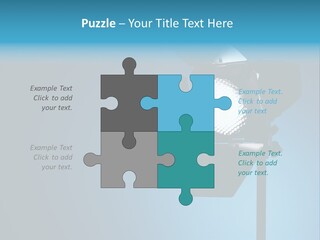 Professional White Barndoor PowerPoint Template