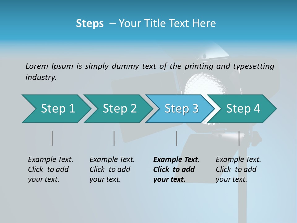 Professional White Barndoor PowerPoint Template