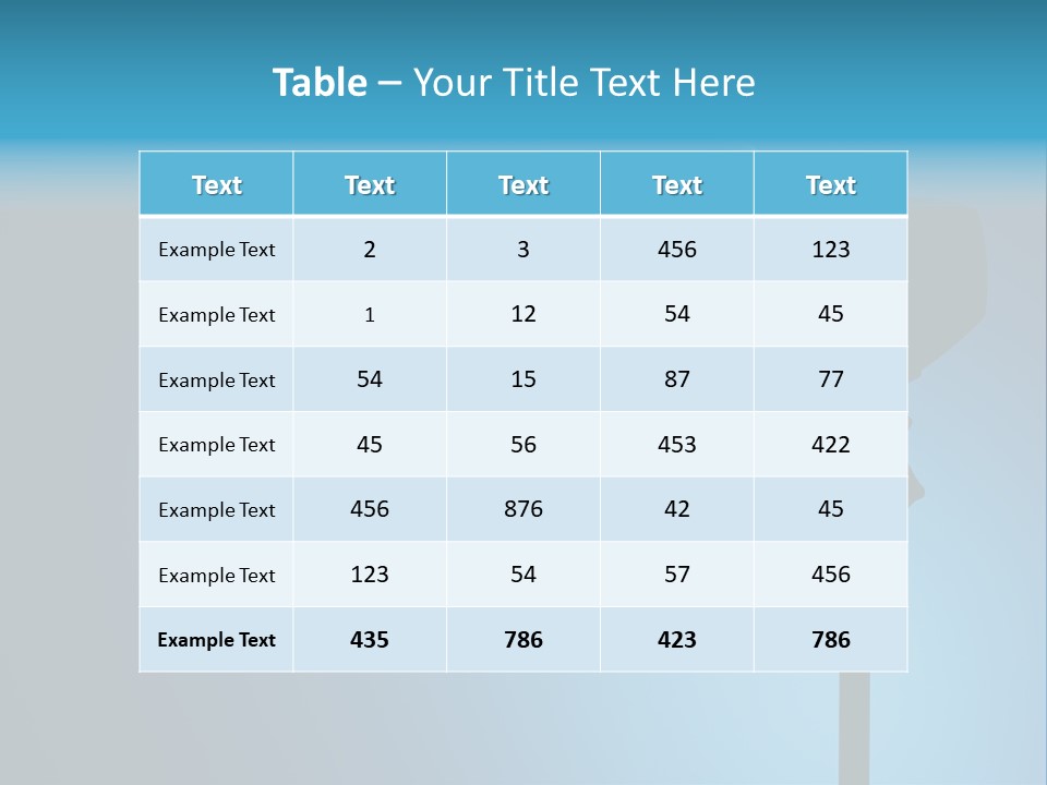 Professional White Barndoor PowerPoint Template