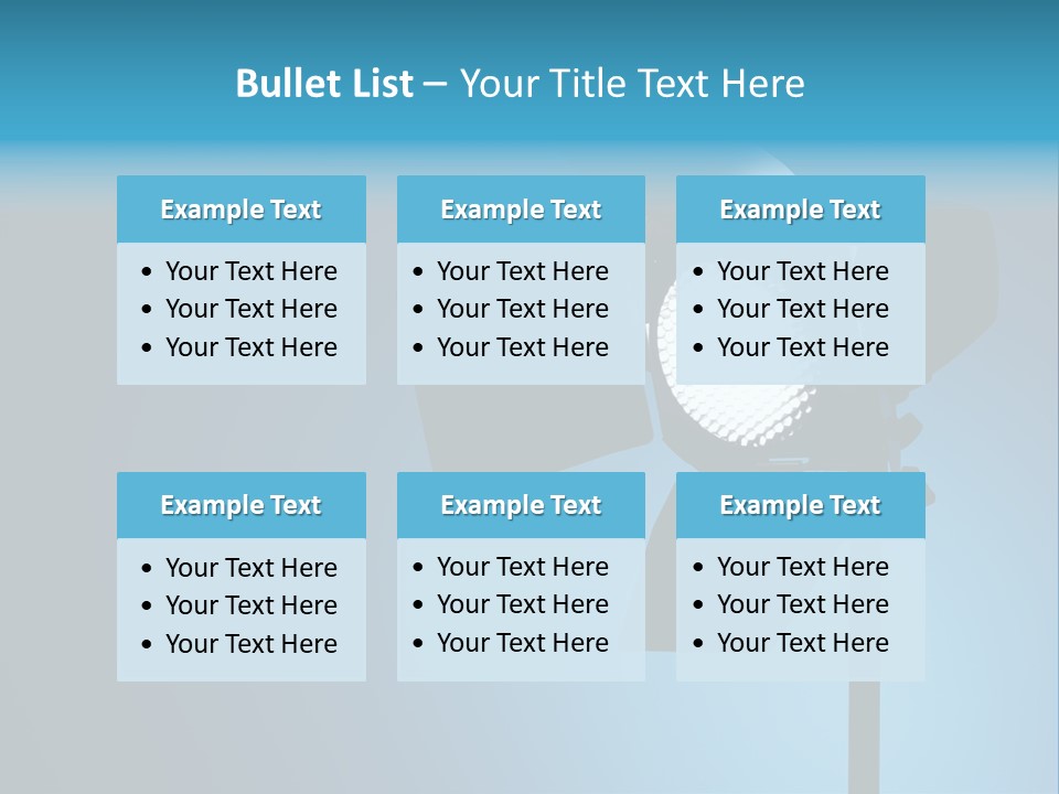 Professional White Barndoor PowerPoint Template