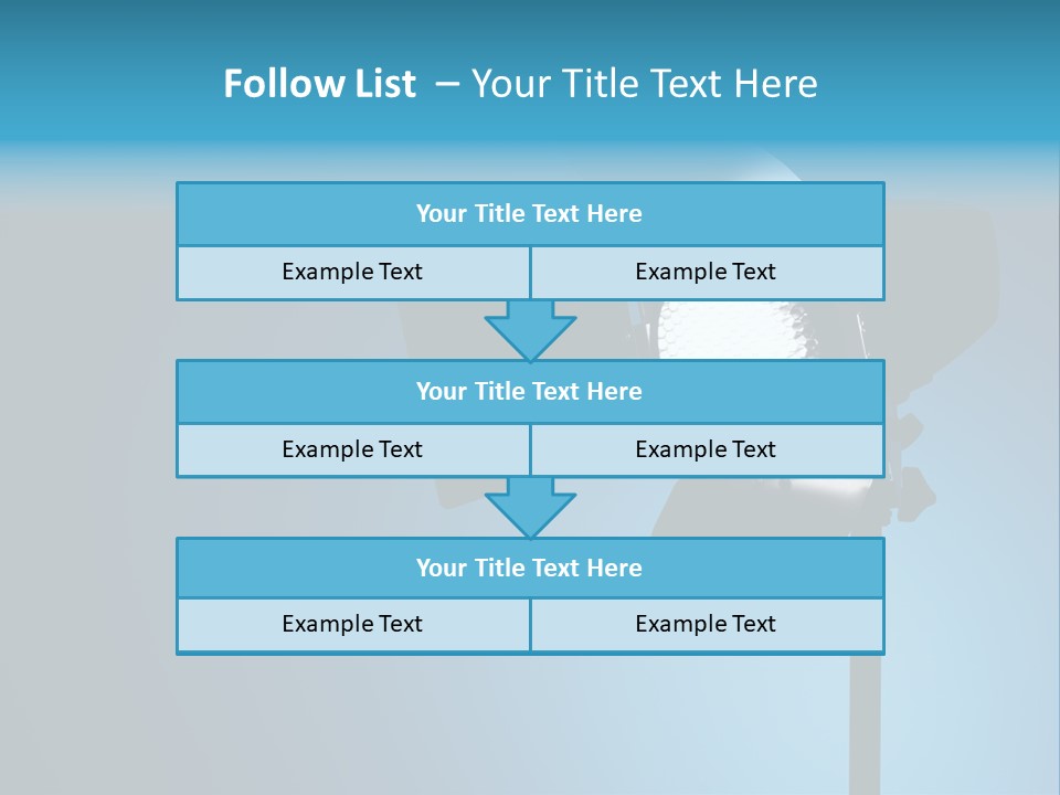 Professional White Barndoor PowerPoint Template