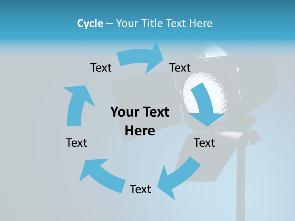 Professional White Barndoor PowerPoint Template
