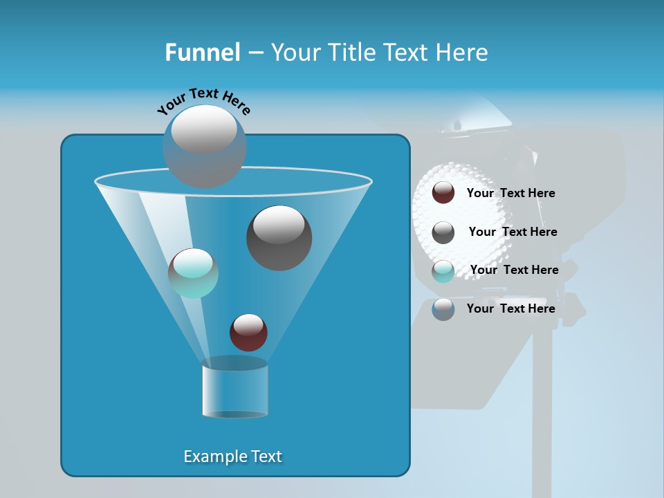 Professional White Barndoor PowerPoint Template