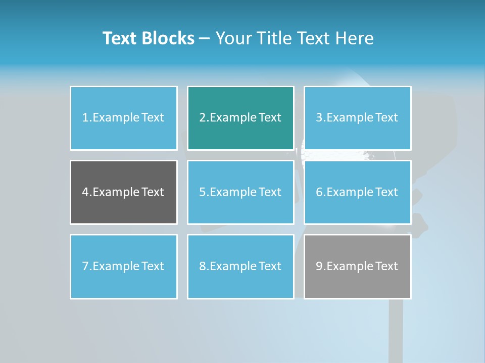 Professional White Barndoor PowerPoint Template