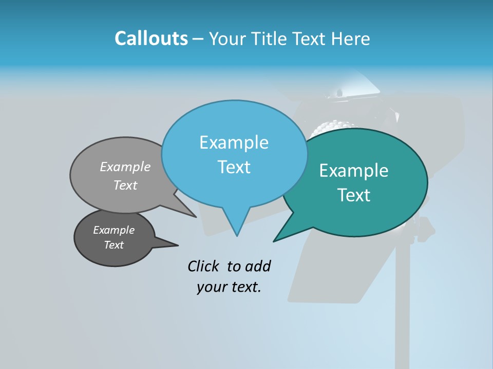Professional White Barndoor PowerPoint Template