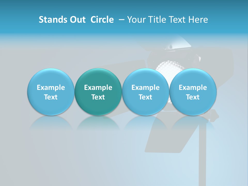 Professional White Barndoor PowerPoint Template