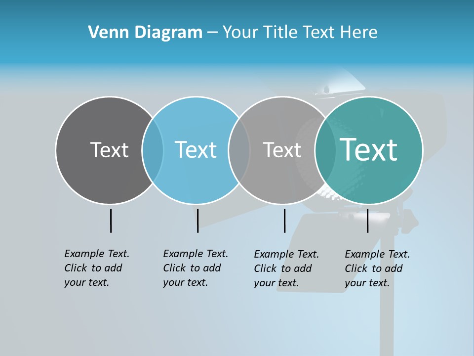 Professional White Barndoor PowerPoint Template