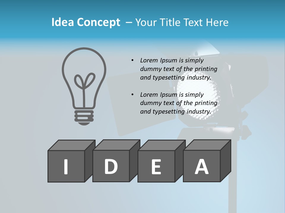 Professional White Barndoor PowerPoint Template