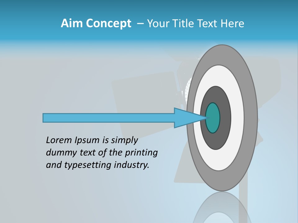 Professional White Barndoor PowerPoint Template