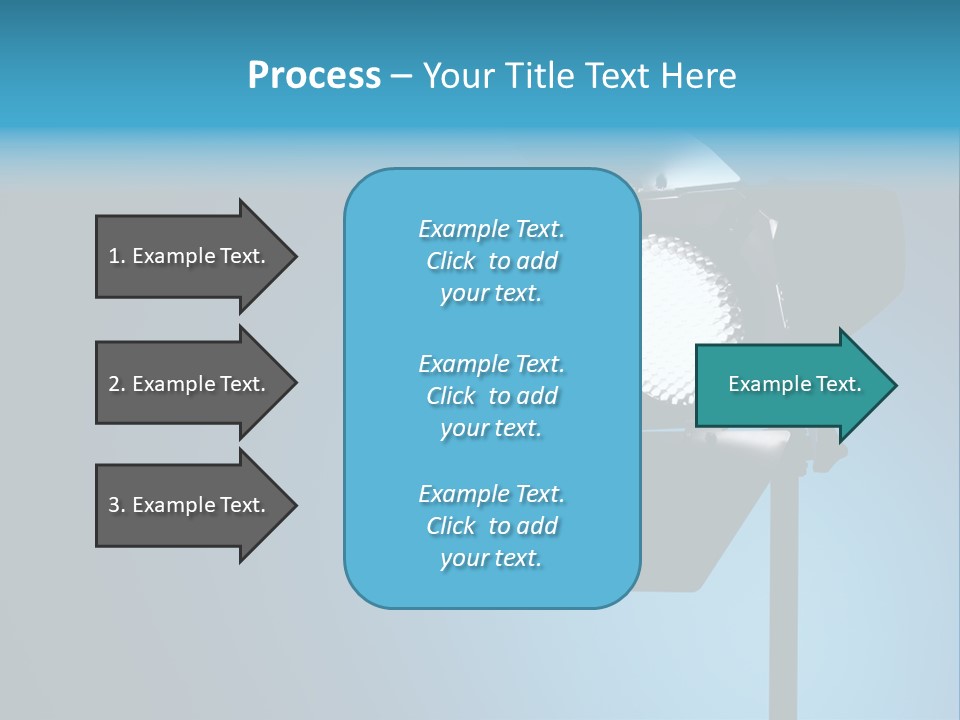 Professional White Barndoor PowerPoint Template
