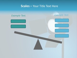 Professional White Barndoor PowerPoint Template