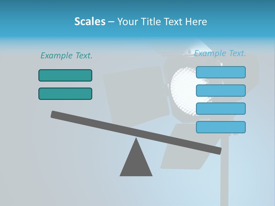 Professional White Barndoor PowerPoint Template