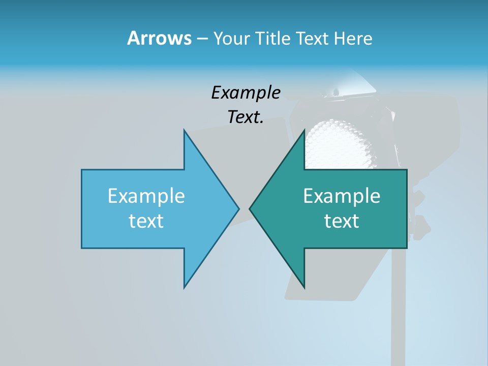 Professional White Barndoor PowerPoint Template