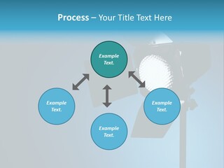 Professional White Barndoor PowerPoint Template